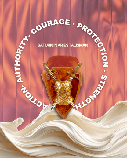 SHIELD OVER CARNELIAN ARROWHEAD

